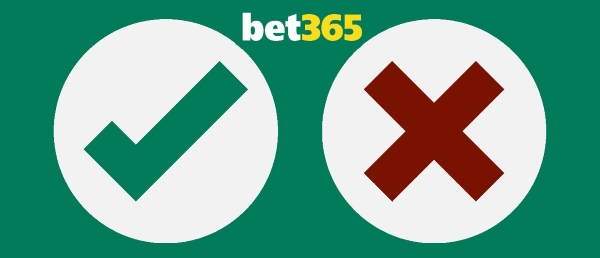 Bet365 does have a lot more positive sides than negative.