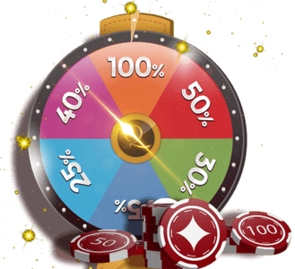The Weekly Bonus Spin Wheel match your deposit