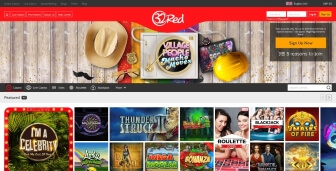 32red Casino homepage