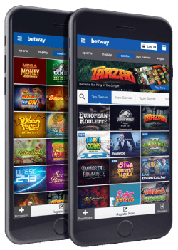 Betway Casino app supports both Android and iOS mobile devices