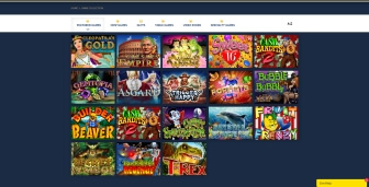 The wide variety of games at Exclusive Casino