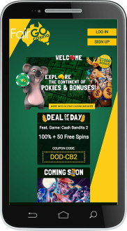 Fair Go Casino mobile website is superbly optimised