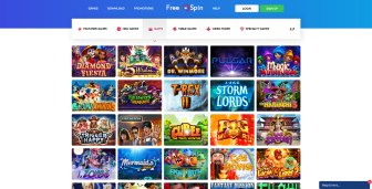 Enjoy a massive gaming collection at Free Spin Casino