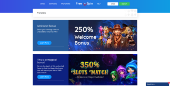 Regular casino promotions at Free Spin