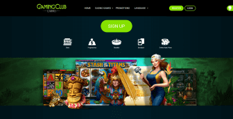 Casino games at Gaming Club