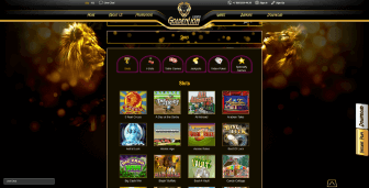 The wide variety of games at Golden Lion Casino