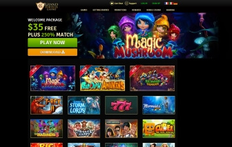 Grand Fortune Casino homepage