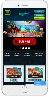 Paradise 8 Casino is compatible with mobile devices that run on iOS or Android