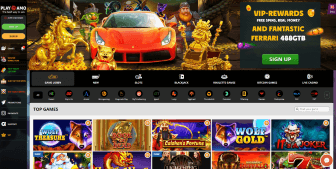 PlayAmo Casino homepage