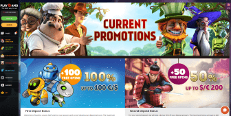 Promo offers available at PlayAmo Casino