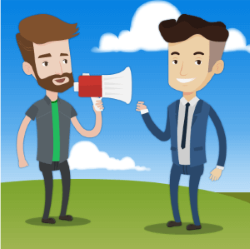 Refer a friend and win some money.