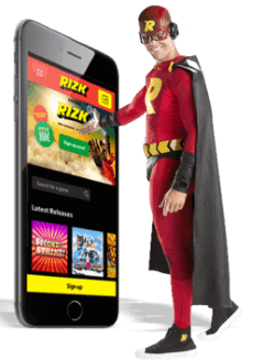 Rizk Casino is fully optimized for mobile play