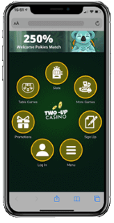 Two-up casino offers an excellent mobile experience