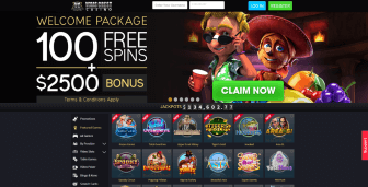 Vegas Crest Landing page