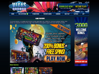 Vegas Online Casino games collection
