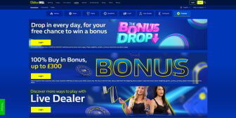 Ongoing casino promotions available at William Hill