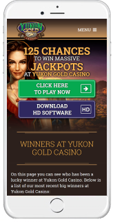 Explore Yukon Gold's mobile casino platform